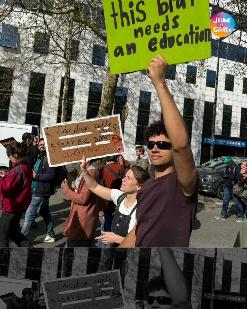 RETOUR MANIF 9 04 2